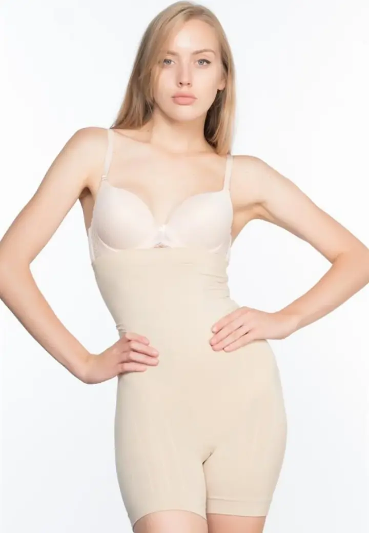 Corset modelator Bodylife fără cusături-Bej