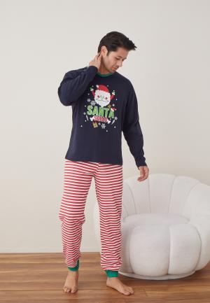 Pijamale Crăciun Bărbat – Cu Imprimeu Santa