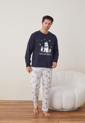 Pijamale Crăciun Bărbat – For Ever Friends