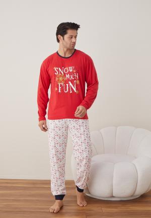 Pijamale Crăciun Bărbat – Snow Much Fun
