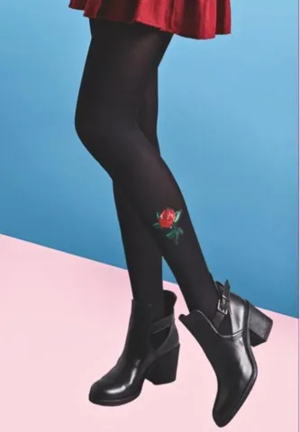 Dres Penti 80 DEN Roses Negru – Stil și Rezistență