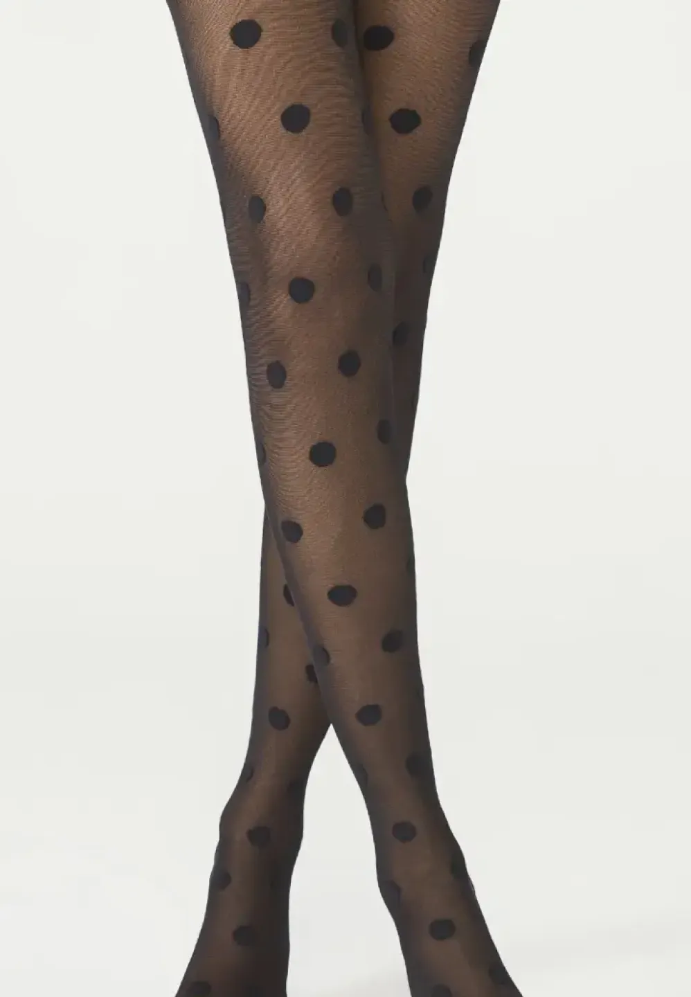 Dres Penti 30 DEN Big Dots Negru – Confort și Design Modern - 3