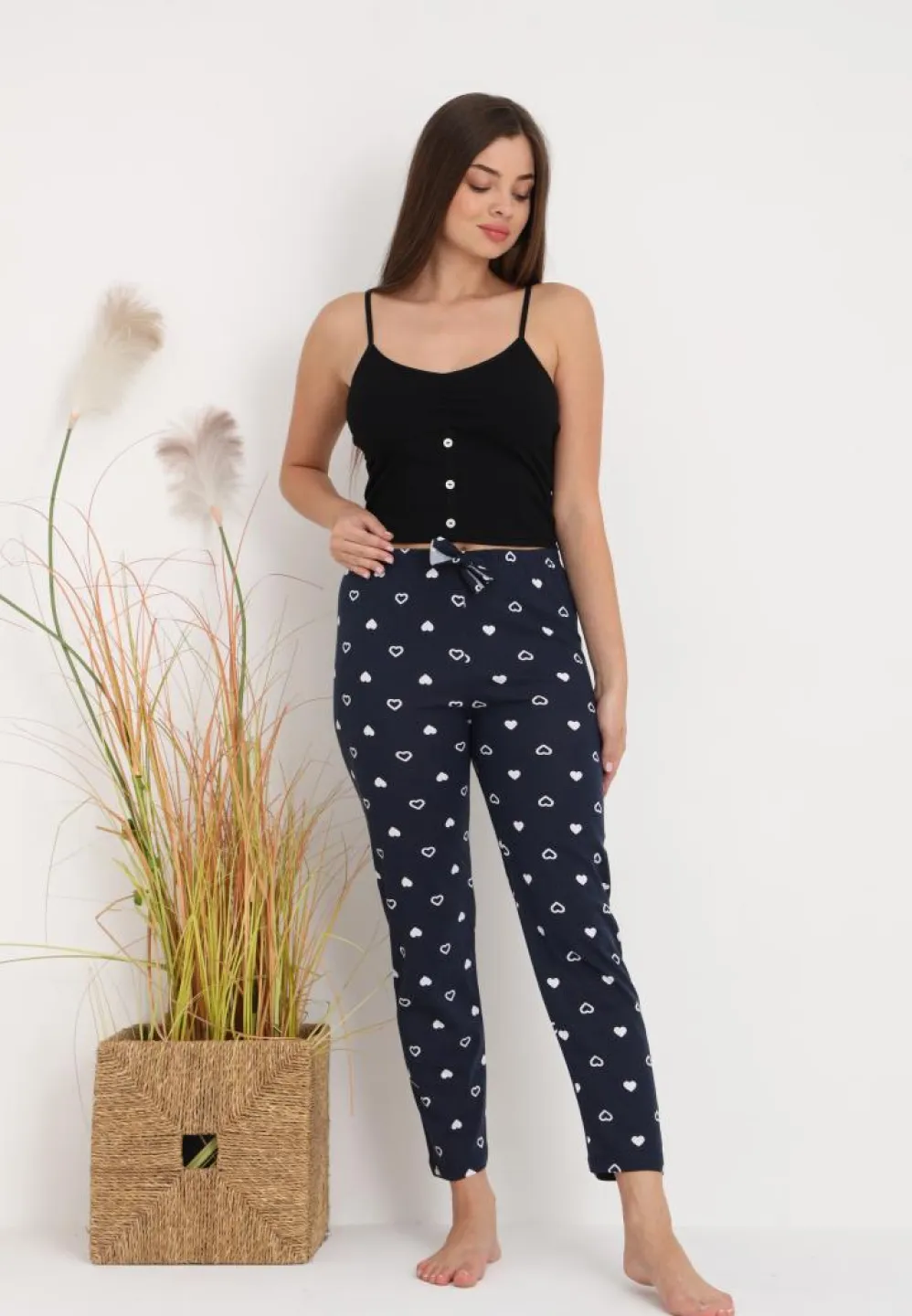 Pantaloni Damă lungi de pijama – Cozy și Stilat pentru Nopți Odihnitoare - 3