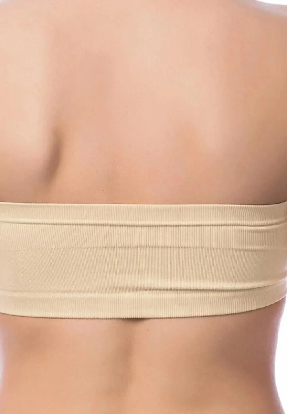 Bustieră damă fără bretele – Bej - 2