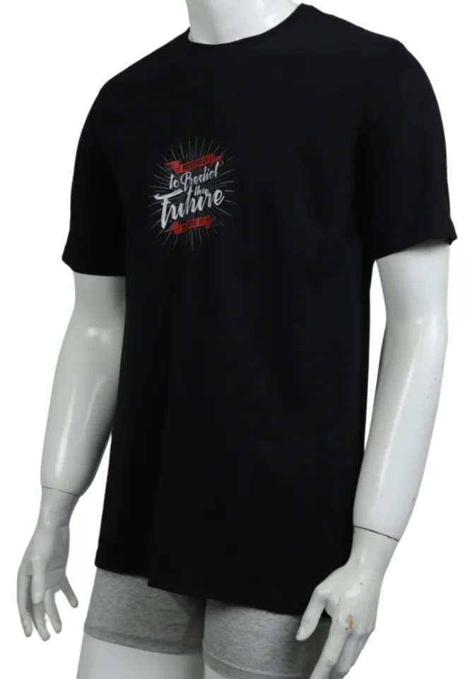 Tricou negru Best Way – bărbat, stil modern