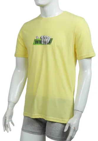 Tricou galben Coal – bărbat, confortabil și versatil