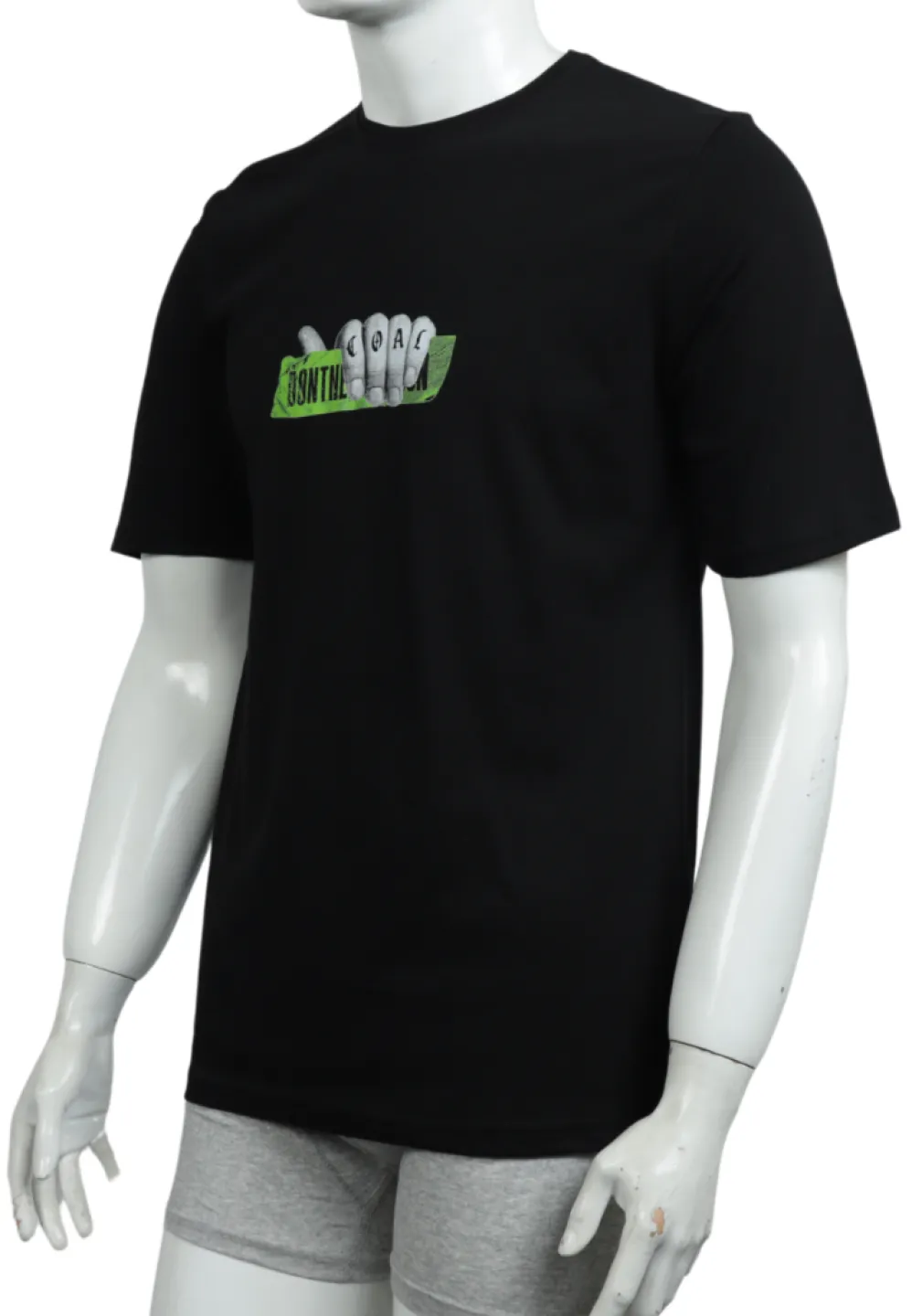 Tricou negru Coal – bărbat, confortabil și versatil - 1