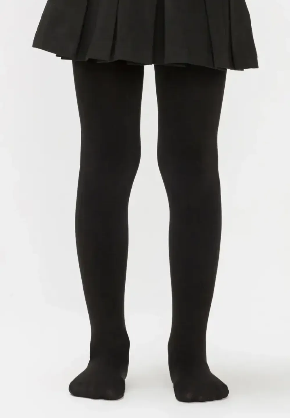 Dres Penti Fetițe – Negru, Bambu Mat - 1