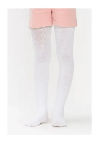 Dres Penti Karina – Bumbac Tricotat Alb hover