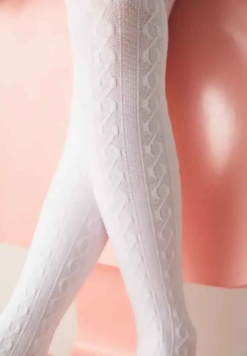 Dres Penti Karina – Bumbac Tricotat Alb - 1