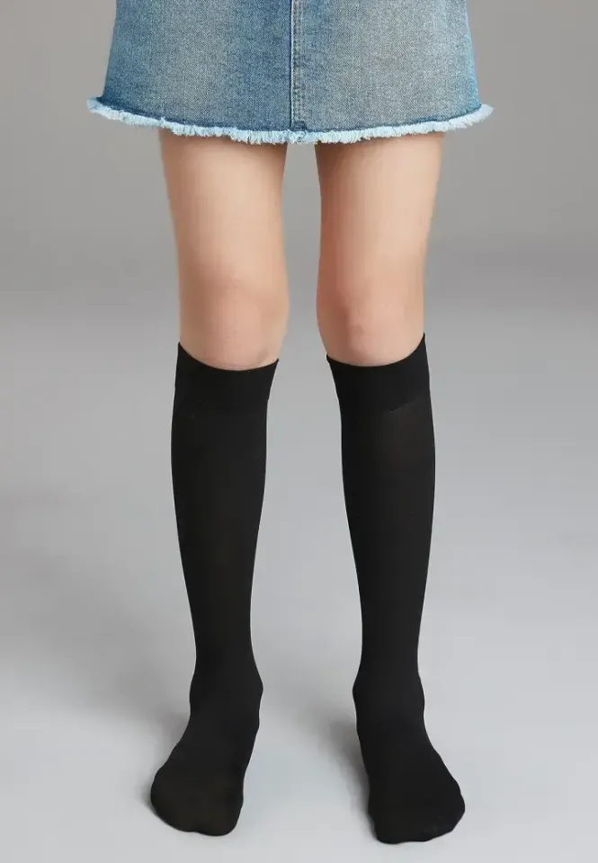 Sosete fete 40 Den, Penti Micro, Mat, negru