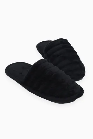 Papuci de Casă Eleganți pentru Doamne, Negru