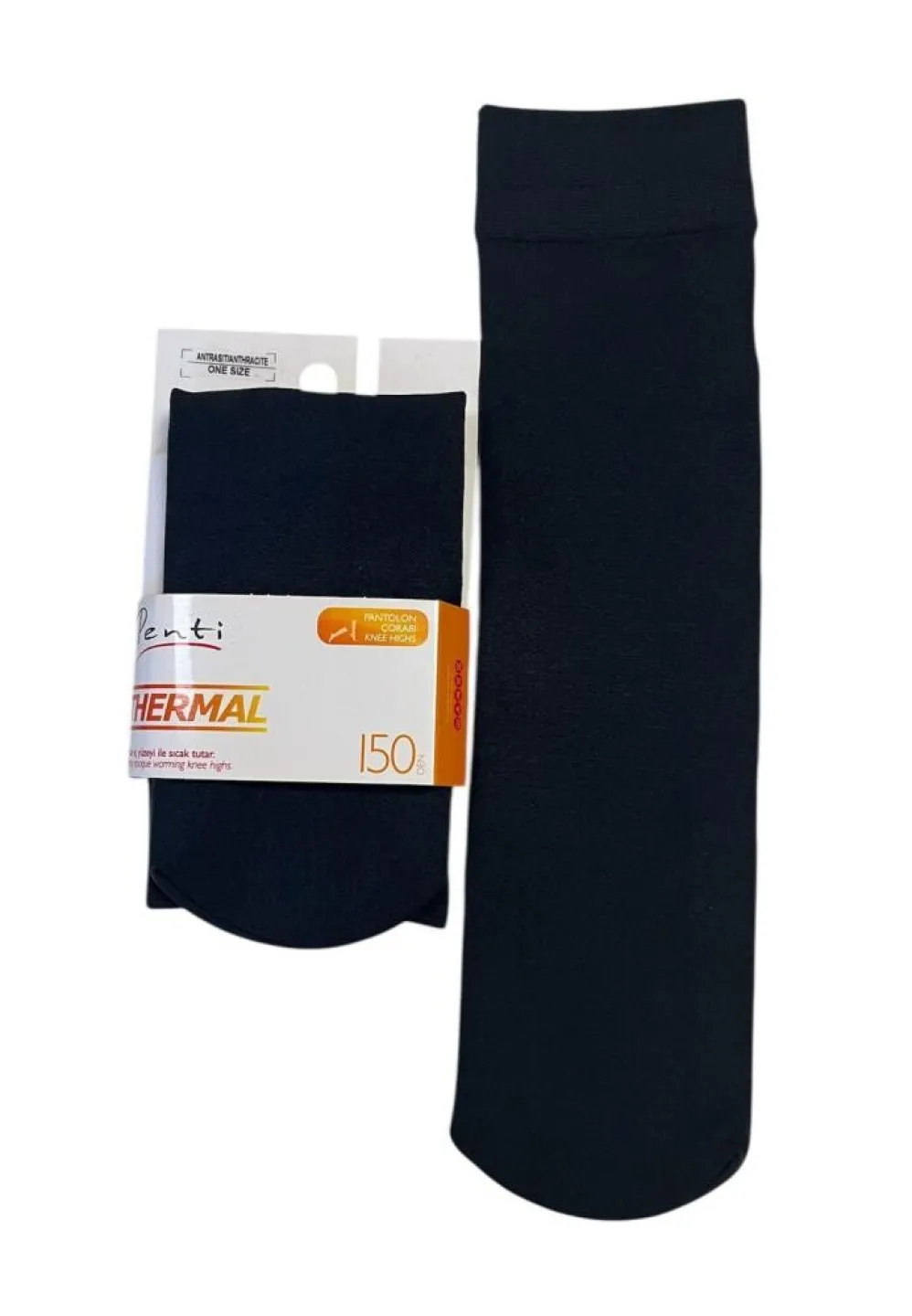 Șosete Termice Dama Penti 150 Den – Culoare Antracit - 1