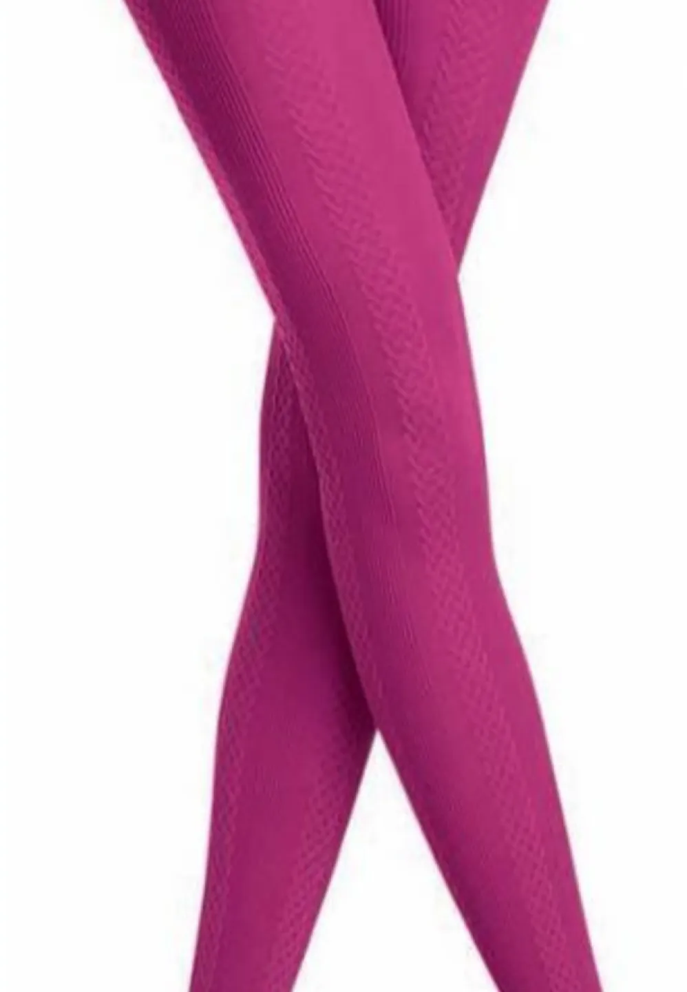 Dres Penti 60 DEN Gilda damă croșetat magenta - 1