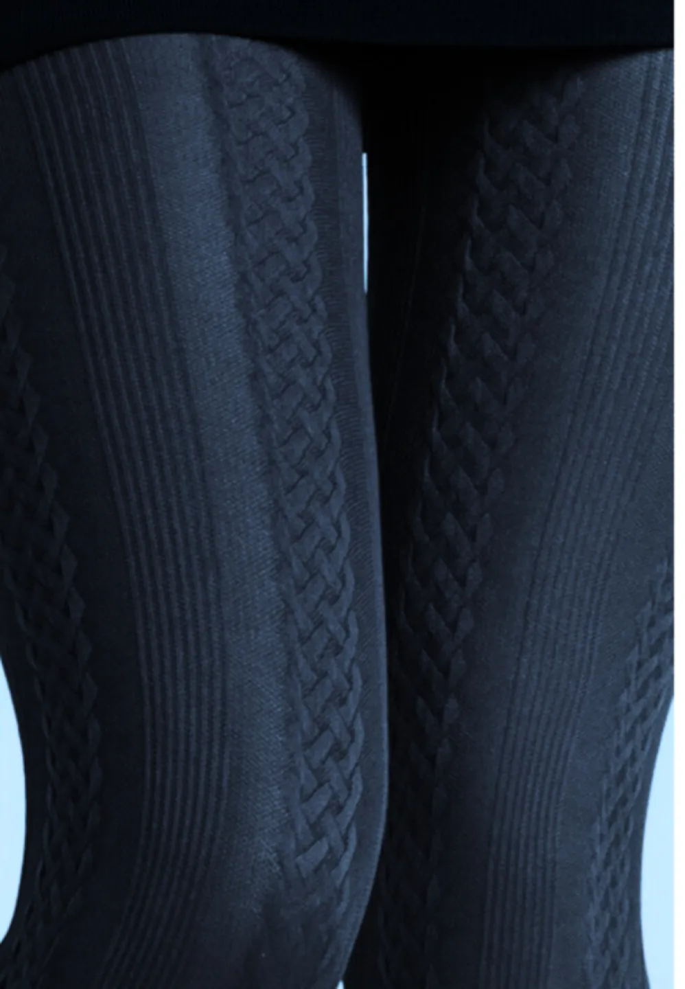 Dres Penti 60 DEN Gilda damă Bleumarin croșetat - 2