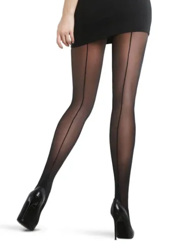 Dres Penti 20 DEN Nostalji Negru – mat și transparent pentru un look sofisticat hover