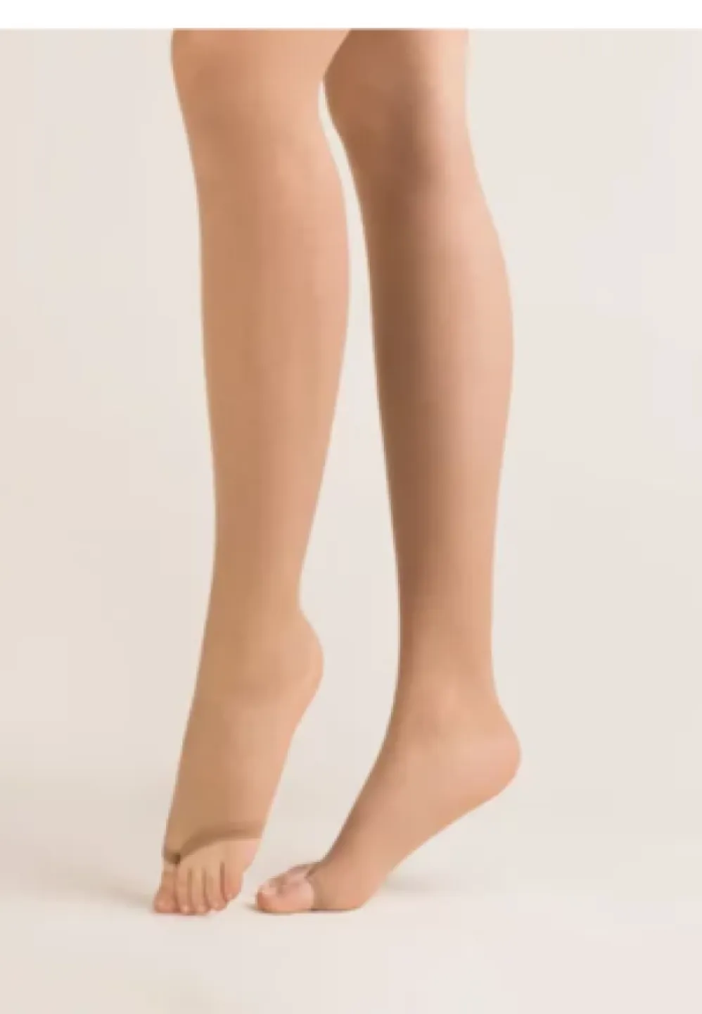 Dres Penti 10 DEN Bronz Parmaksiz – mat și cu vârf deschis - 1